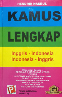 Kamus lengkap inggris-indonesia indonesia-inggris