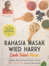 Image of Rahasia masak weid harry enak sehat alami