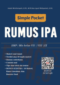 Image of Simple pocket Rumus Ipa